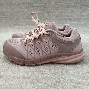 Keen Utility Vista Low Pink Work Sneakers Shoes 9W Wide